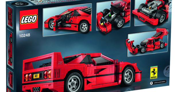 Mit 1.158 LEGO Elementen zum Traumwagen