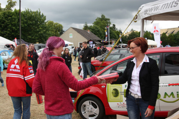 Mitsubishi Fan-Treffen an der Elbe