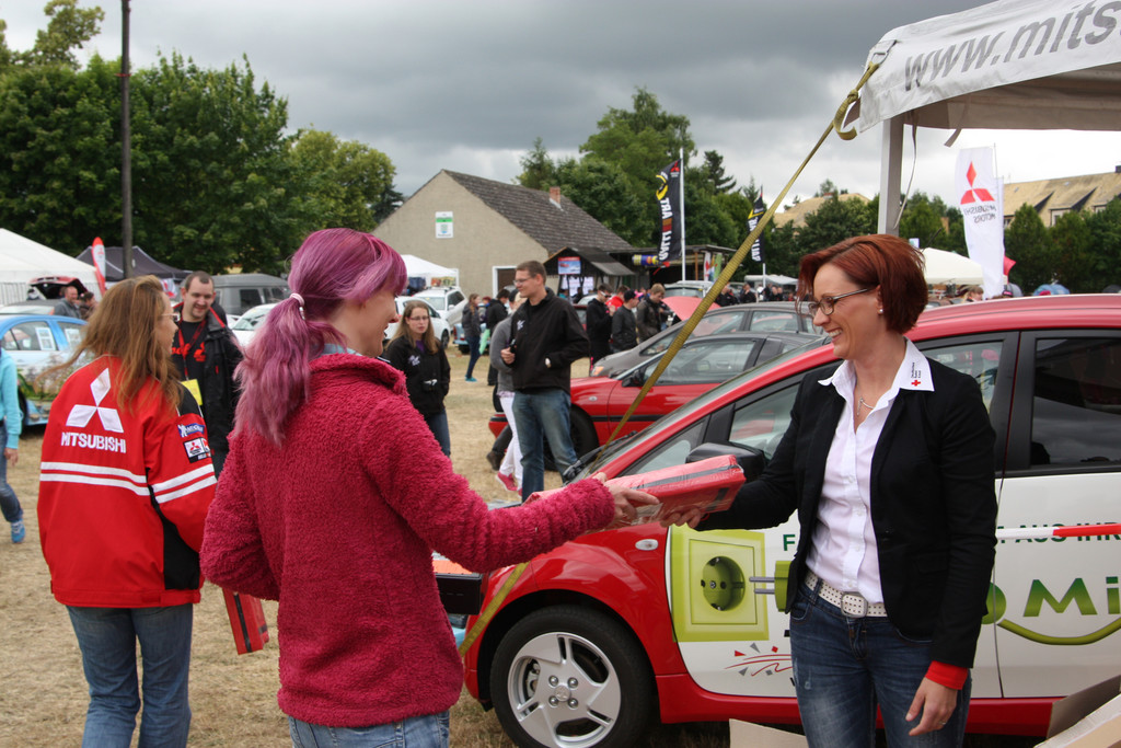 Mitsubishi Fan-Treffen an der Elbe