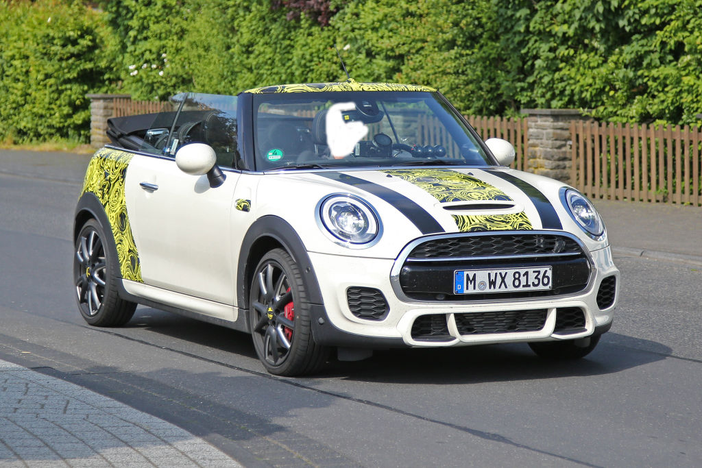 Erwischt: Erlkönig MINI Cabrio - Offen unterwegs