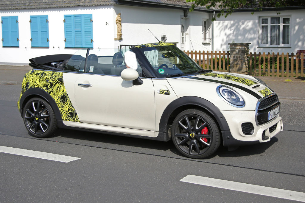 Erwischt: Erlkönig MINI Cabrio - Offen unterwegs