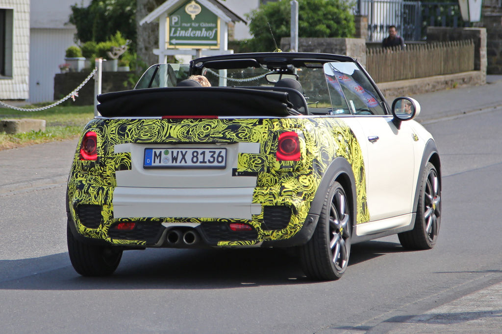 Erwischt: Erlkönig MINI Cabrio - Offen unterwegs