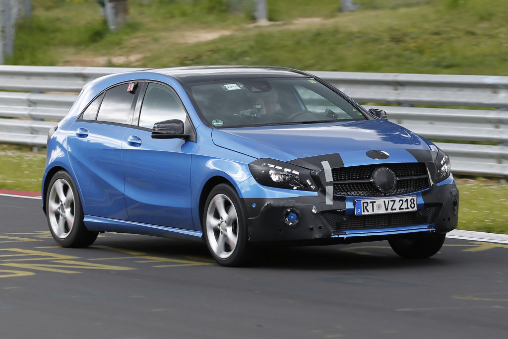 Erwischt: Mercedes A-Klasse Facelift