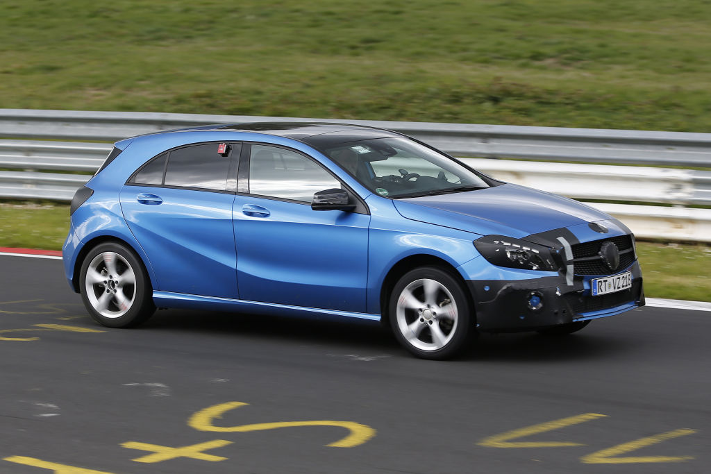 Erwischt: Mercedes A-Klasse Facelift