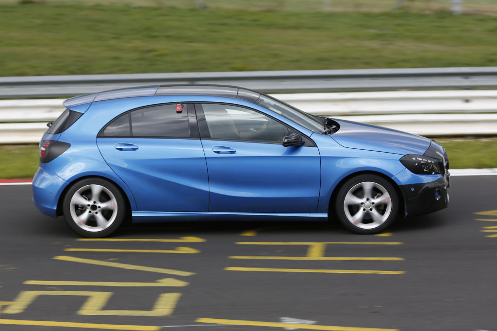 Erwischt: Mercedes A-Klasse Facelift