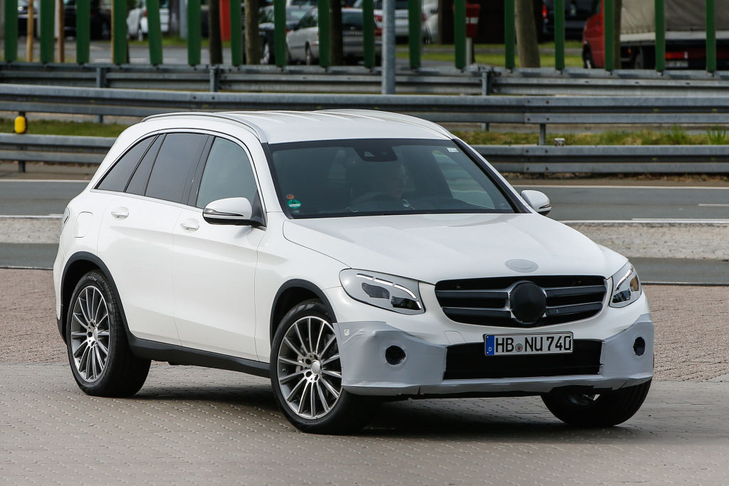 Erwischt: Erlkönig Mercedes GLC – GLK-Nachfolger fast ungetarnt