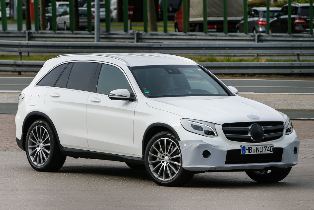 Erwischt: Erlkönig Mercedes GLC – GLK-Nachfolger fast ungetarnt