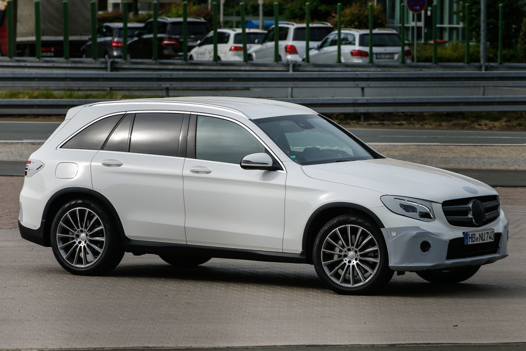 Erwischt: Erlkönig Mercedes GLC – GLK-Nachfolger fast ungetarnt