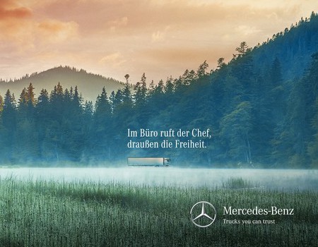 Mercedes-Benz wirbt um Fernfahrer-Nachwuchs