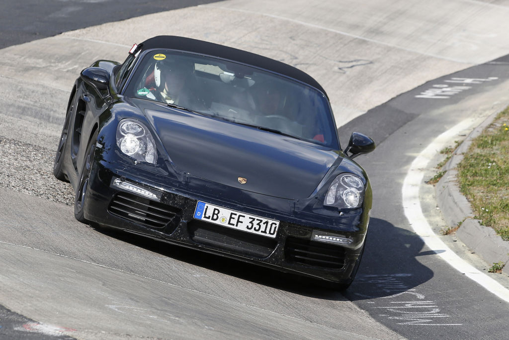 Erwischt: Erlkönig Porsche Boxster Facelift
