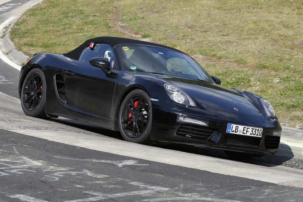 Erwischt: Erlkönig Porsche Boxster Facelift