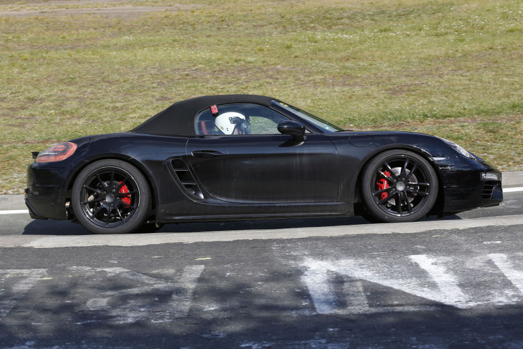 Erwischt: Erlkönig Porsche Boxster Facelift