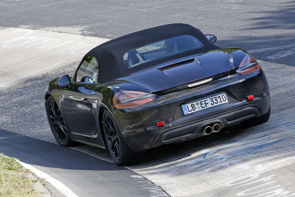 Erwischt: Erlkönig Porsche Boxster Facelift