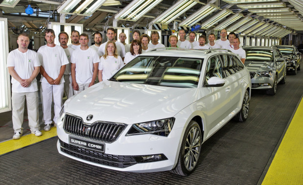 Produktionsstart für Skoda Superb in Kvasiny