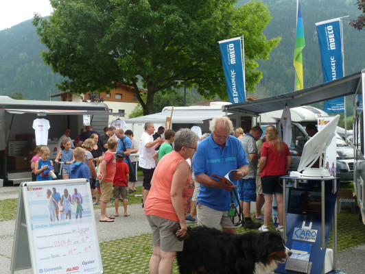 Campingexperten sind wieder auf Sommertour