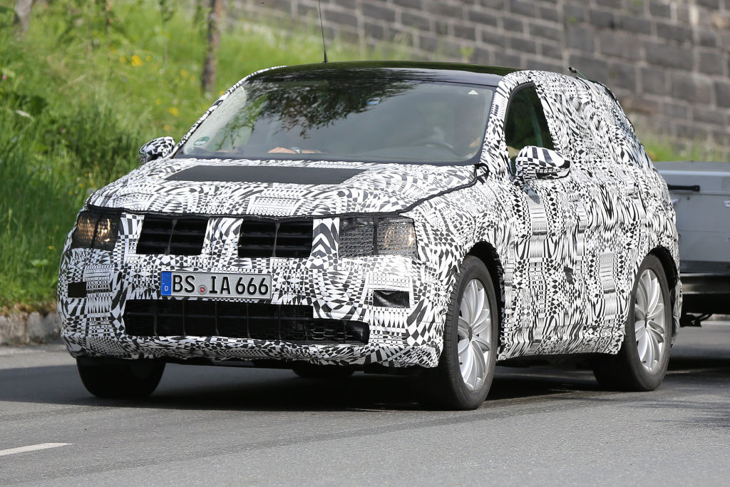 Erwischt: Erlkönig VW Tiguan