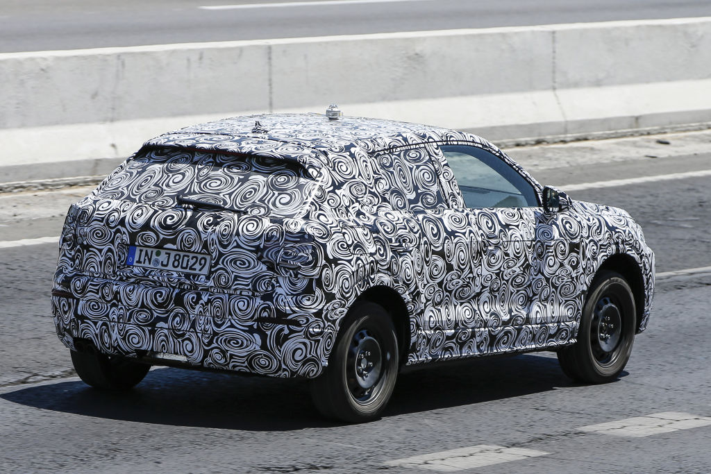 Das Q1 Vorserienmodell basiert auf dem VW Tiguan.