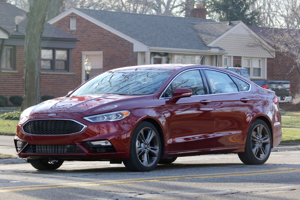 Der 2017er Ford Mondeo ungetarnt.
