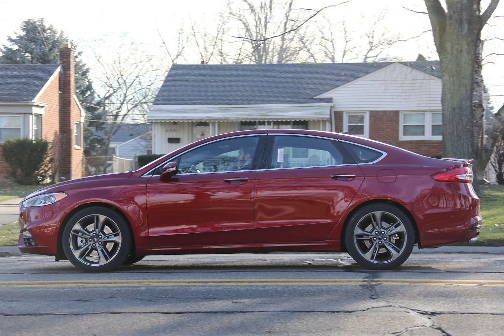 Der 2017er Ford Mondeo ungetarnt.