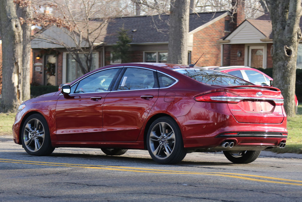 Der 2017er Ford Mondeo ungetarnt.