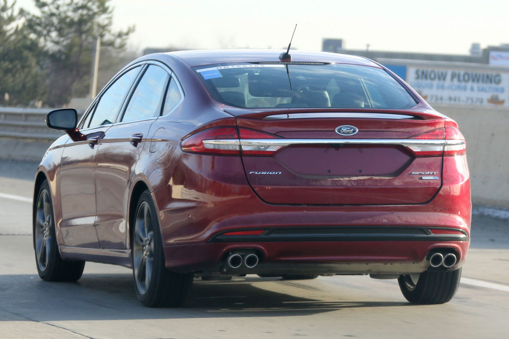 Der 2017er Ford Mondeo ungetarnt.