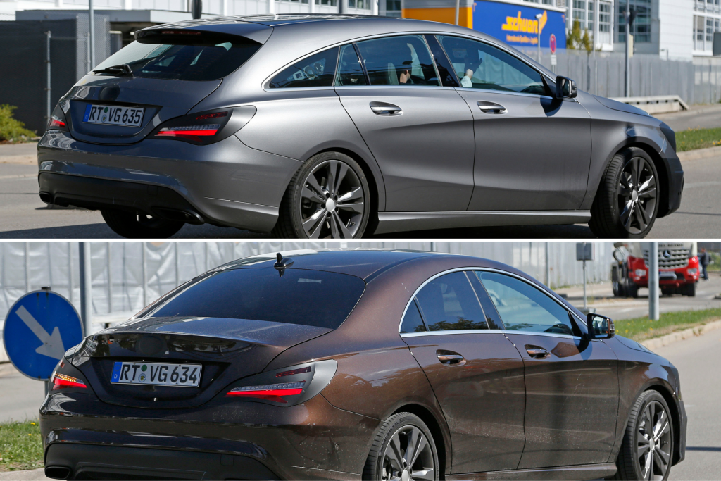Facelift Mercedes-Benz CLA und CLA Shooting Brake