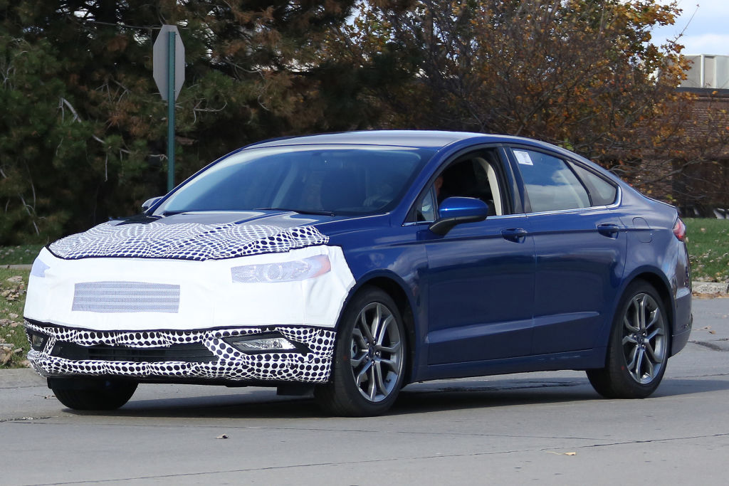 Erlkönig Ford Mondeo Facelift 2016