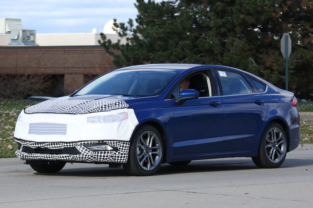 Erlkönig Ford Mondeo Facelift 2016