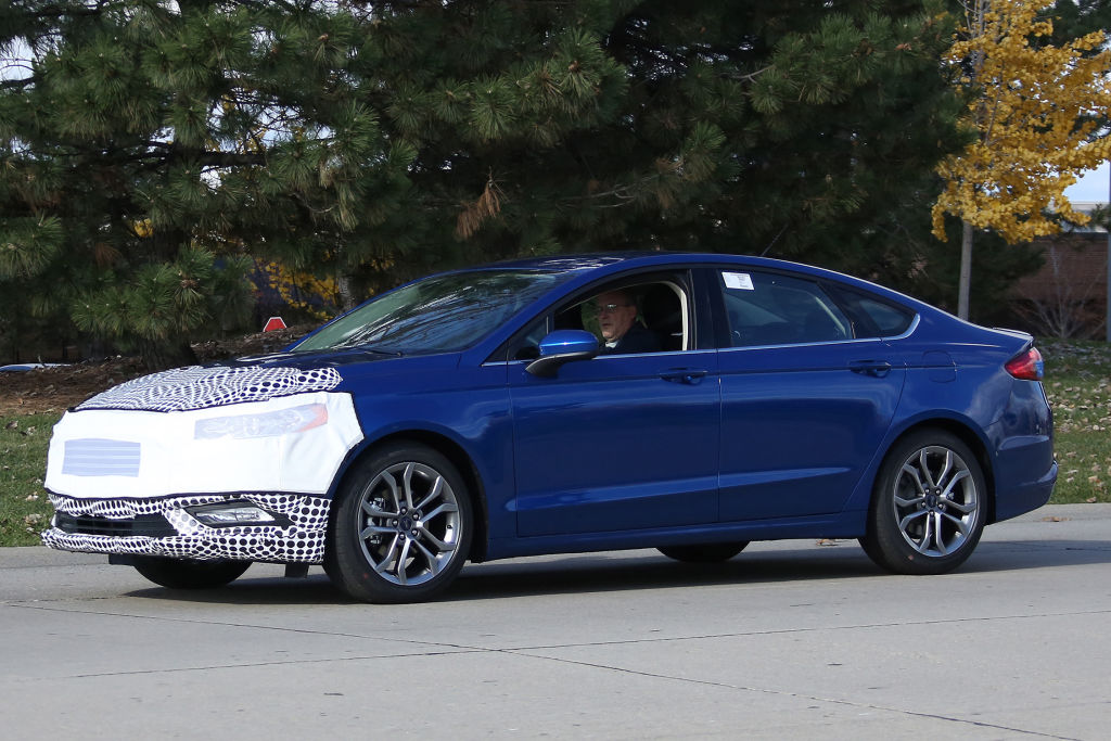 Erlkönig Ford Mondeo Facelift 2016