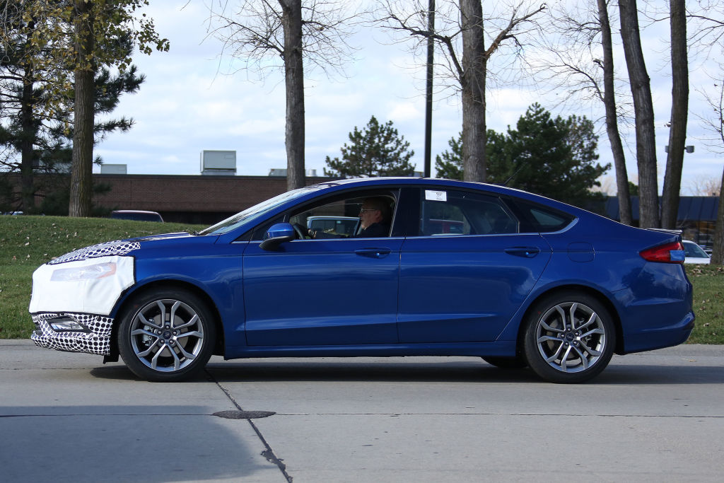 Erlkönig Ford Mondeo Facelift 2016