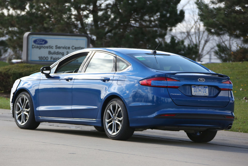 Erlkönig Ford Mondeo Facelift 2016