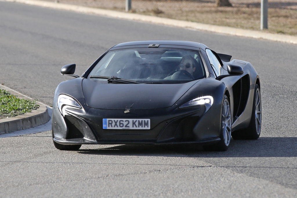Erlkönig McLaren 657LT Spider
