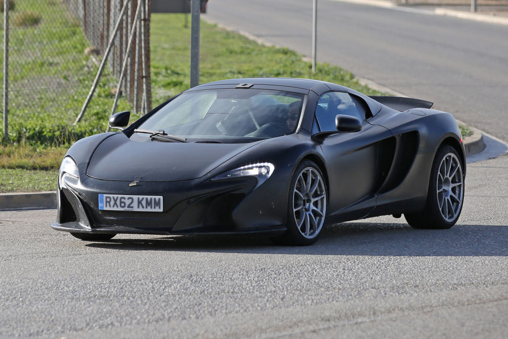 Erlkönig McLaren 657LT Spider