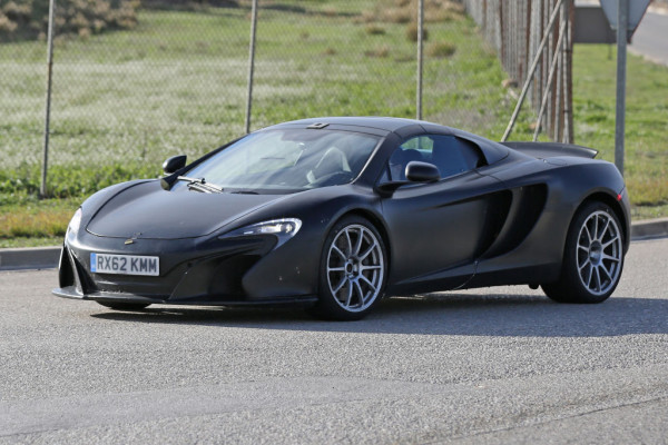 Erlkönig McLaren 657LT Spider