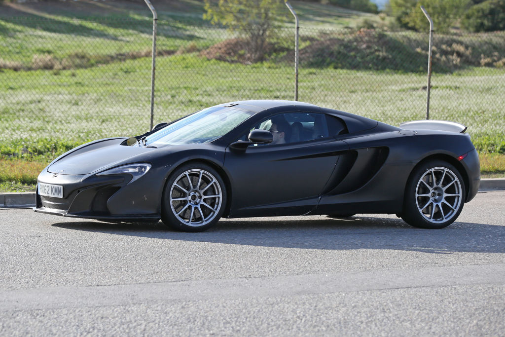 Erlkönig McLaren 657LT Spider