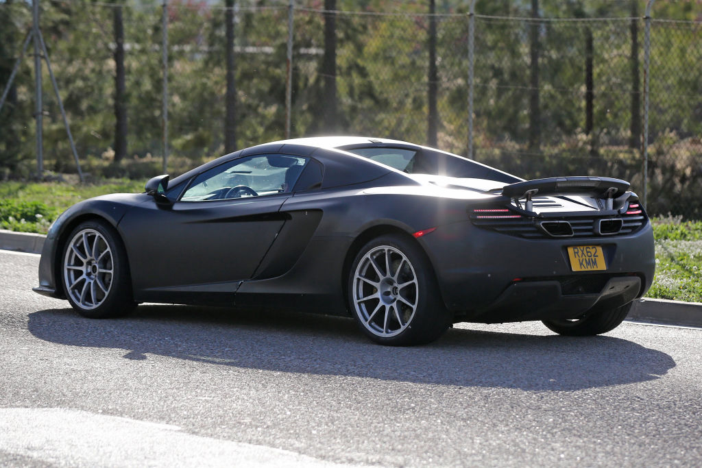 Erlkönig McLaren 657LT Spider