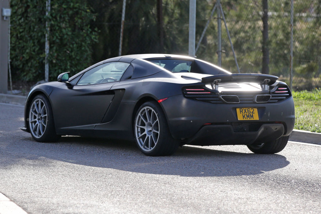 Erlkönig McLaren 657LT Spider