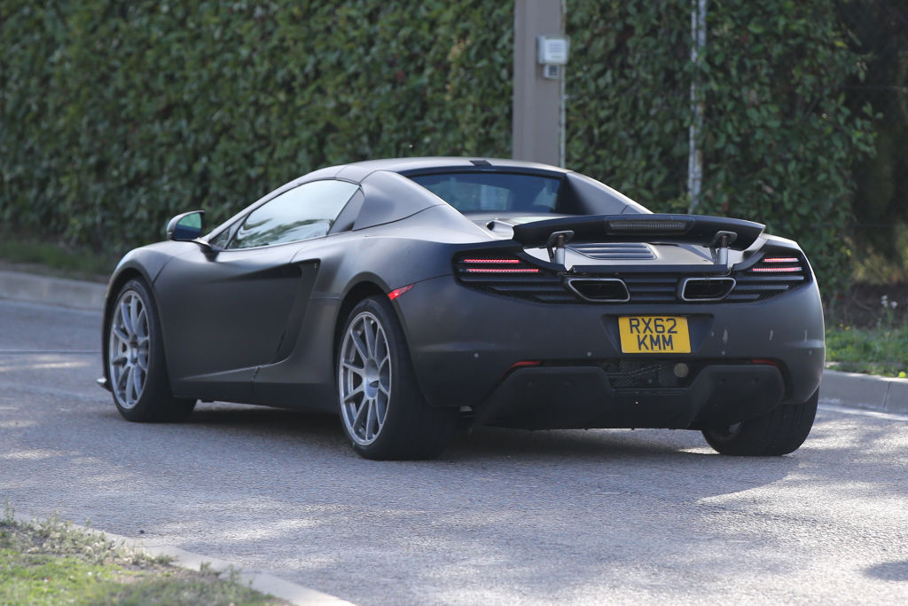Erlkönig McLaren 657LT Spider
