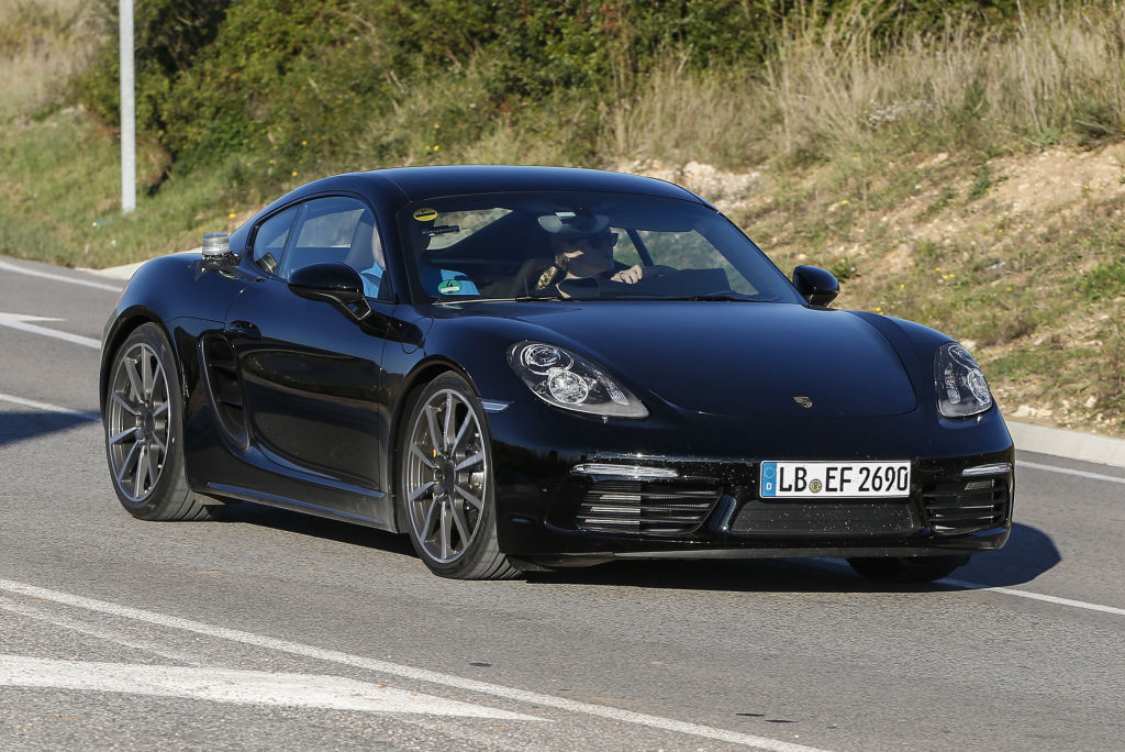 Porsche Cayman Facelift 2016