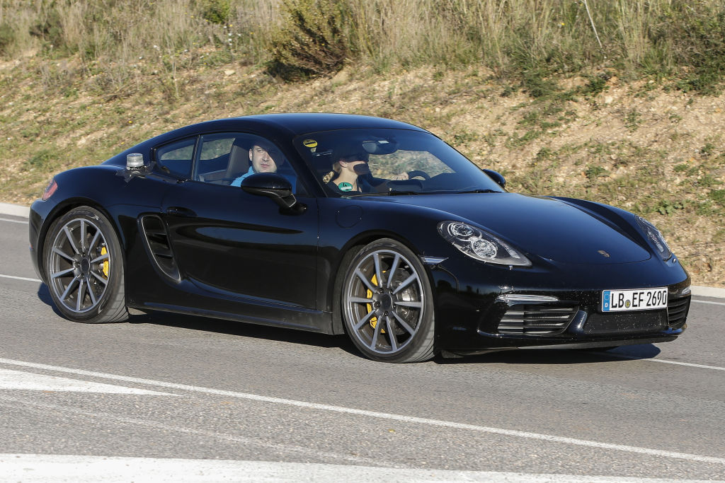 Porsche Cayman Facelift 2016