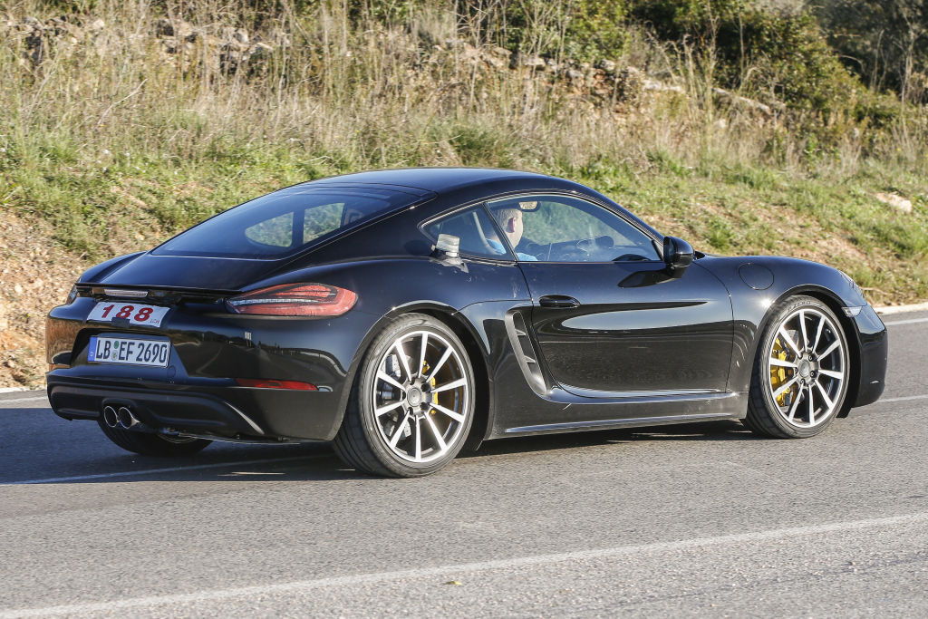 Porsche Cayman Facelift 2016