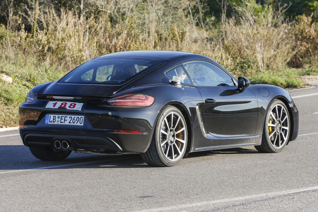 Porsche Cayman Facelift 2016