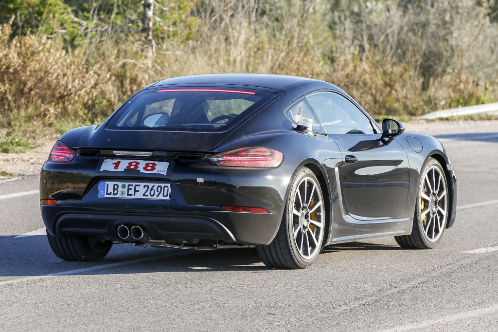 Porsche Cayman Facelift 2016