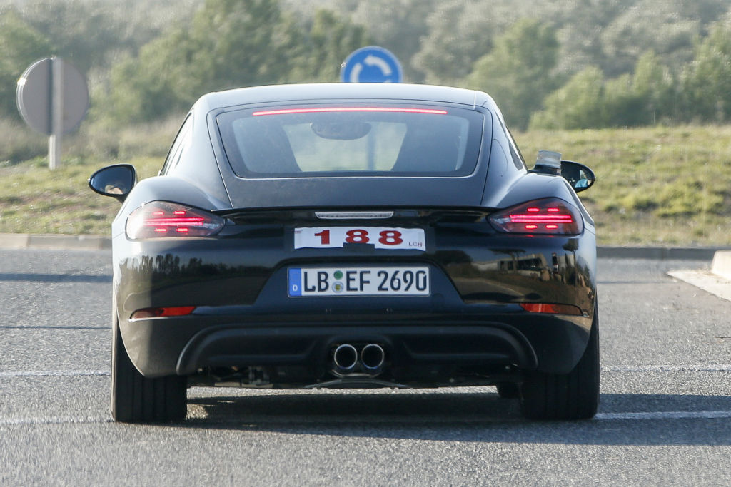 Porsche Cayman Facelift 2016