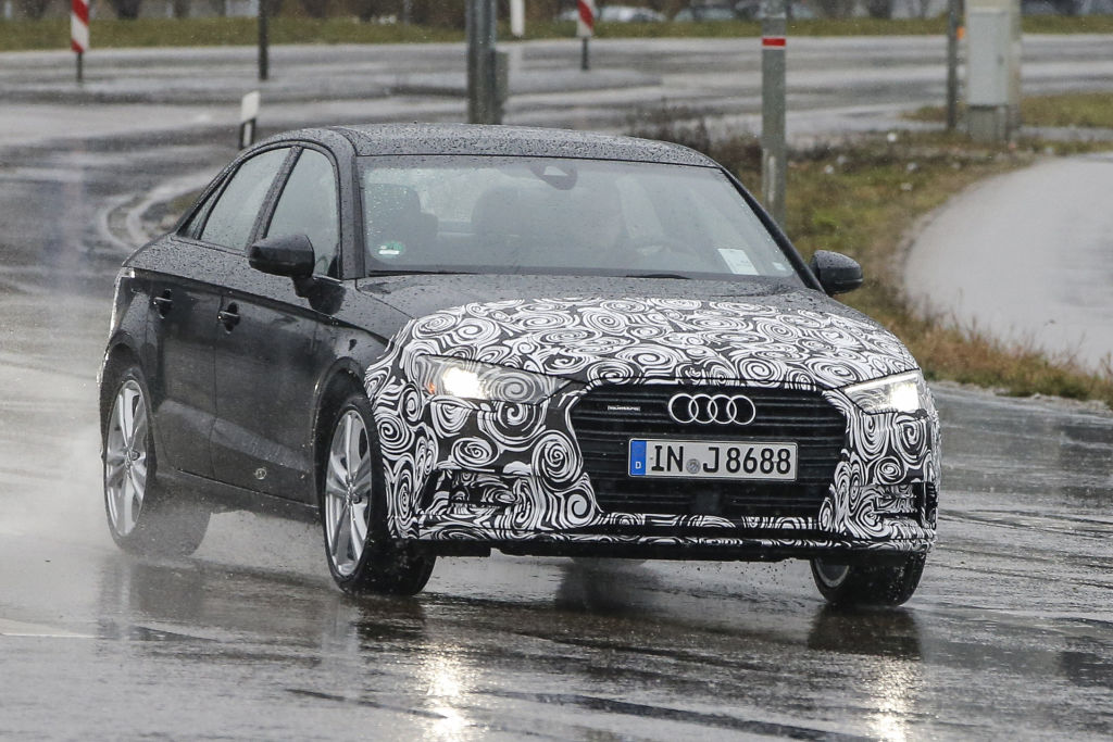 Erlkönig Audi A3 Sedan Facelift
