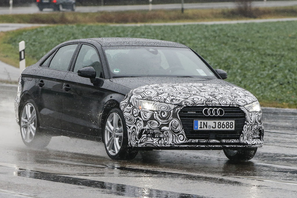 Erlkönig Audi A3 Sedan Facelift