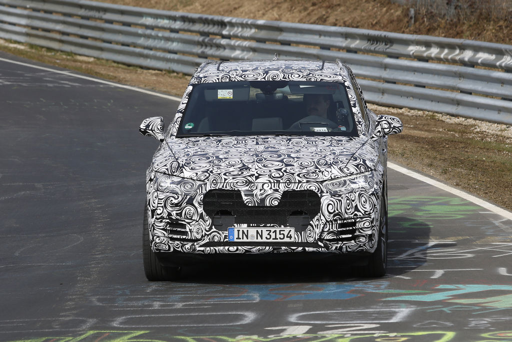 Erlkönig Audi Q5 2017er Modell ( Aufnahmen vom 15.03.2016)