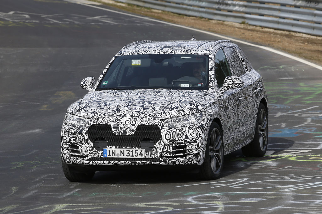 Erlkönig Audi Q5 2017er Modell ( Aufnahmen vom 15.03.2016)
