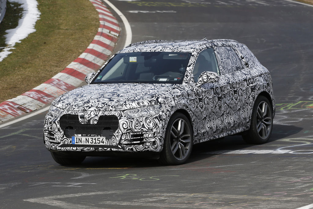Erlkönig Audi Q5 2017er Modell ( Aufnahmen vom 15.03.2016)