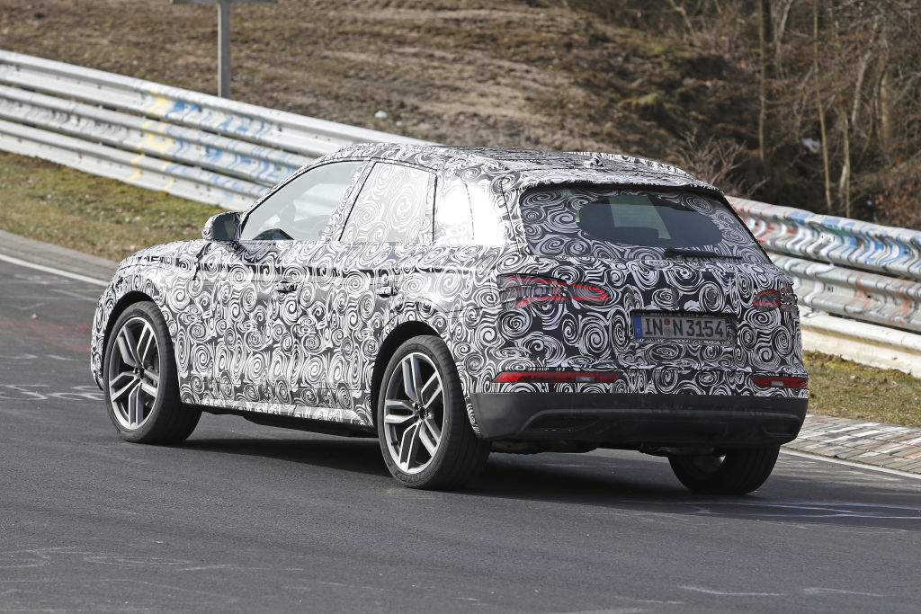 Erlkönig Audi Q5 2017er Modell ( Aufnahmen vom 15.03.2016)